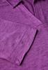 Poloshirt in Leinen-Optik magenta lacquer