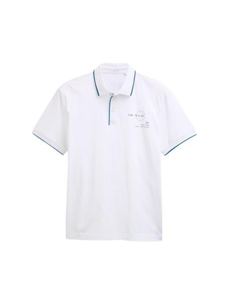 Poloshirt in Unifarben white