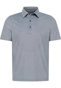 Poloshirt Jersey Kurzarm denim
