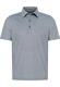 Poloshirt Jersey Kurzarm denim