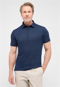 Poloshirt Jersey Kurzarm navy