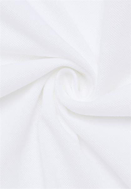 Poloshirt Jersey Kurzarm weiß