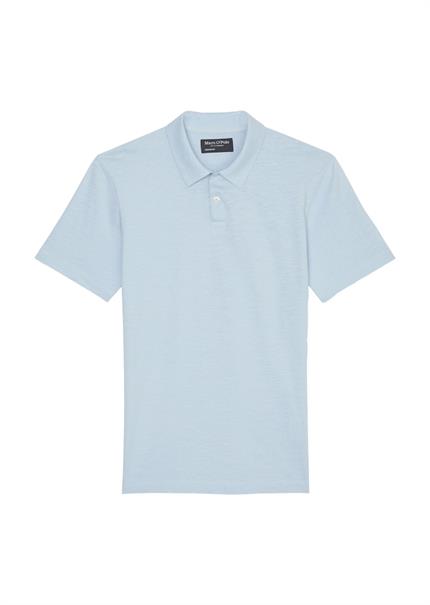 Poloshirt Jersey shaped homestead blue