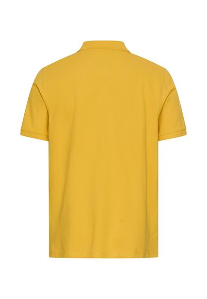 Poloshirt mit Druckknöpfen sun yellow