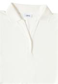 Poloshirt mit Knopfdetail vanilla white