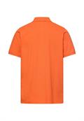 Poloshirt mit Kontrastdetails burned orange