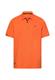 Poloshirt mit Kontrastdetails burned orange