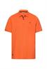 Poloshirt mit Kontrastdetails burned orange