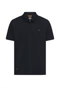 Poloshirt mit Kontrastdetails dark navy