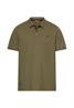 Poloshirt mit Kontrastdetails deep olive