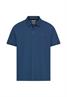 Poloshirt mit Kontrastdetails indigo blue