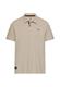 Poloshirt mit Kontrastdetails light beige
