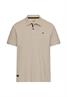 Poloshirt mit Kontrastdetails light beige