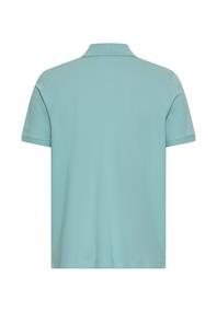 Poloshirt mit Kontrastdetails ocean green