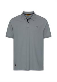 Poloshirt mit Kontrastdetails stormy blue