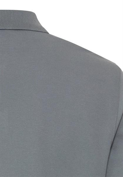 Poloshirt mit Kontrastdetails stormy blue