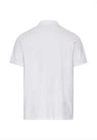 Poloshirt mit Kontrastdetails white
