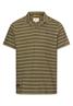 Poloshirt mit kontrastierenden Details deep olive