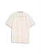 Poloshirt mit Ottoman-Struktur gardenia white