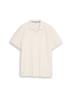 Poloshirt mit Ottoman-Struktur gardenia white