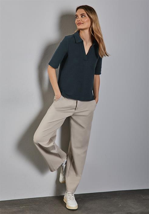 poloshirt-mit-struktur-hunter-green