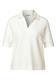 Poloshirt mit Struktur off white