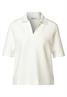 Poloshirt mit Struktur off white