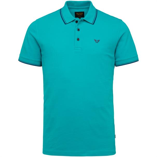 Poloshirt peacock blue