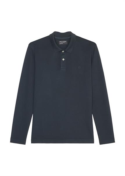 Poloshirt Piqué regular dark navy