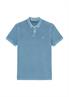 Poloshirt Piqué regular kashmir blue