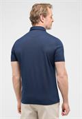 Poloshirt Piquée Kurzarm navy