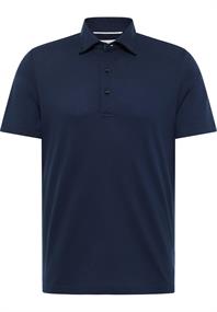 Poloshirt Piquée Kurzarm navy