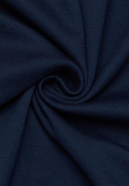 Poloshirt Piquée Kurzarm navy