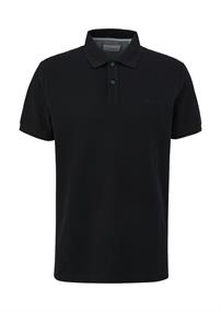 Poloshirt schwarz