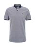 Poloshirt sky captain blue non-solid