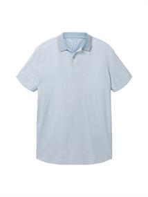 Poloshirt stonington blue white stripes