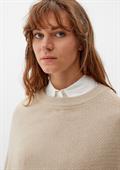 Poncho beige