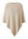 Poncho beige
