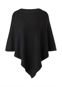 Poncho schwarz