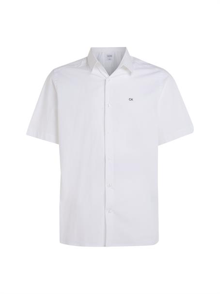 POPLIN STRETCH S/S REGULAR SHIRT bright white