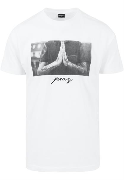 Pray Tee white