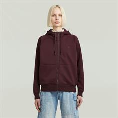 Premium core 2.1 hdd zip thru sw wmn maroon