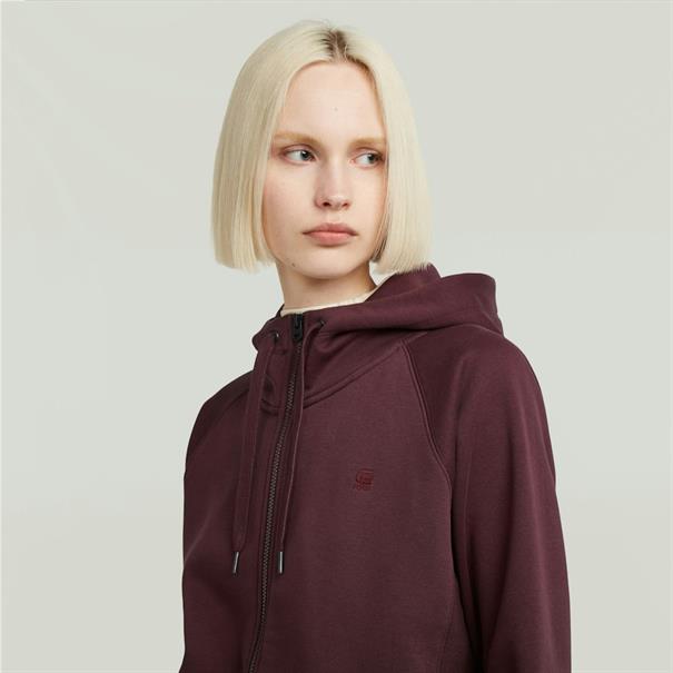 Premium core 2.1 hdd zip thru sw wmn maroon