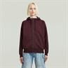 Premium core 2.1 hdd zip thru sw wmn maroon