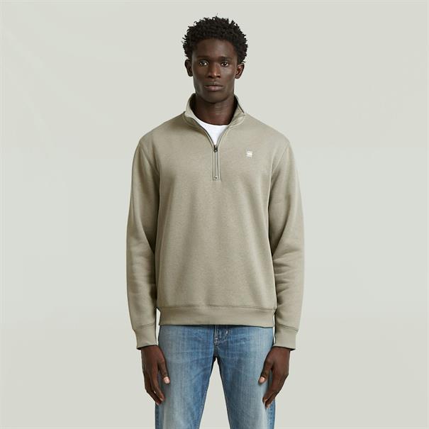 Premium core half zip r sw l\s elephant skin