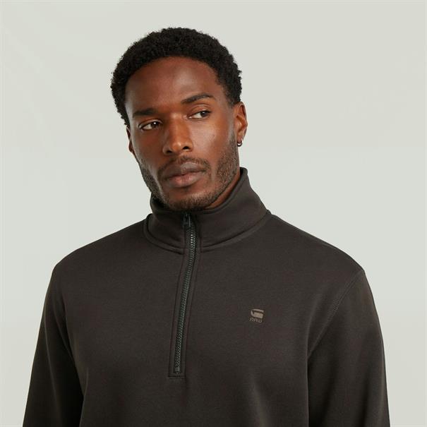 Premium core half zip r sw l\s ganache