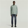 Premium core half zip r sw l\s iceberg green