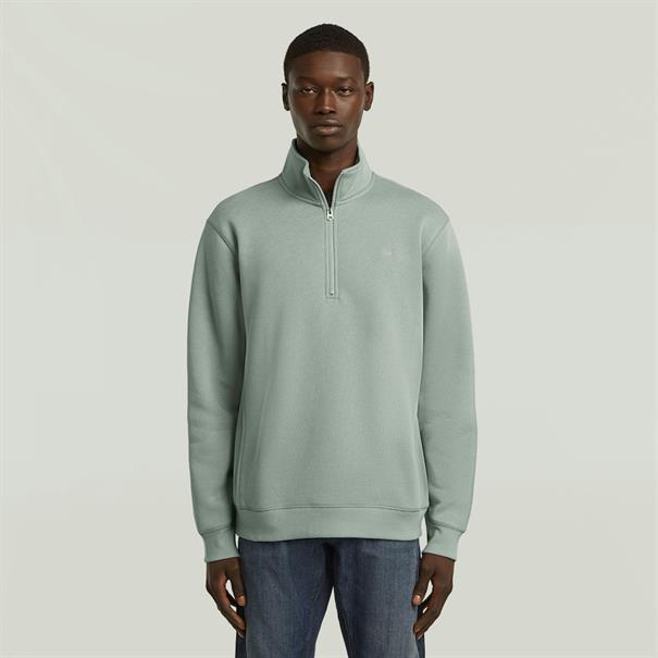Premium core half zip r sw l\s iceberg green
