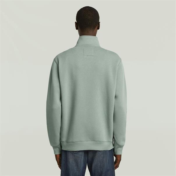 Premium core half zip r sw l\s iceberg green