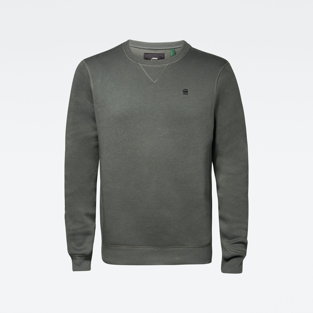 G-STAR Sweatshirt "Premium Core Pacior Sweat", mit Ripp-Seiteneinsätzen günstig online kaufen